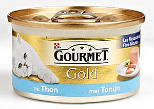 GOURMET GOLD BLIK MOUSSE TONIJN 85 GR
