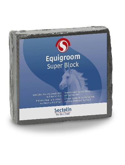SECTOLIN EQUIGROOM SUPER BLOCK ZWART 1 STUK