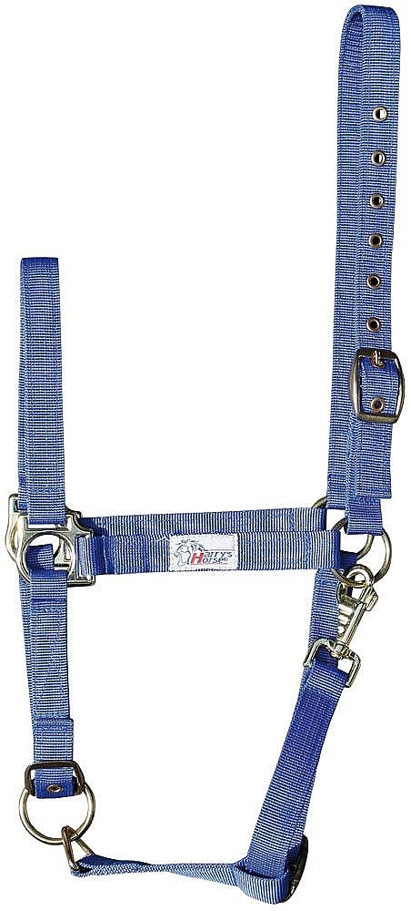 HALSTER 3X VERSTELBAAR PONY BLAUW