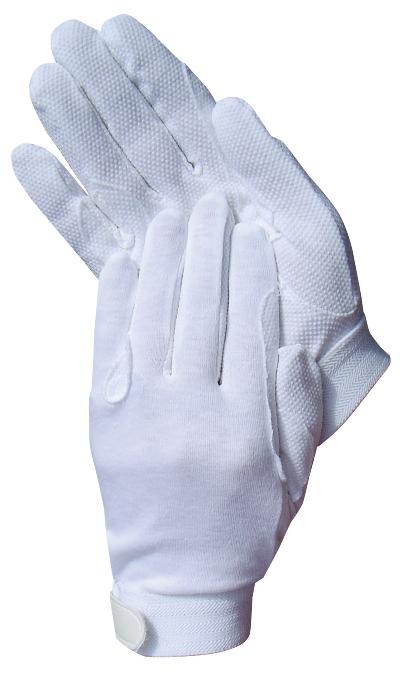 HANDSCHOENEN KATOEN S WIT