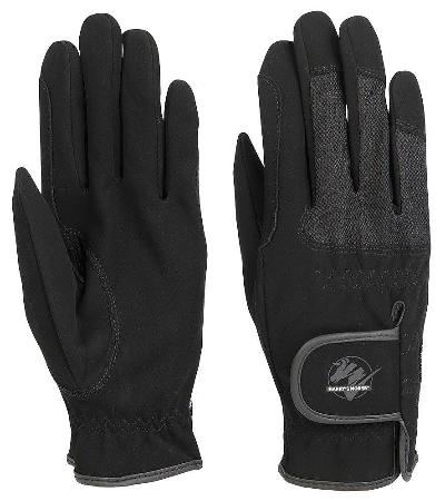 HANDSCHOENEN DOMY/MESH L ZWART