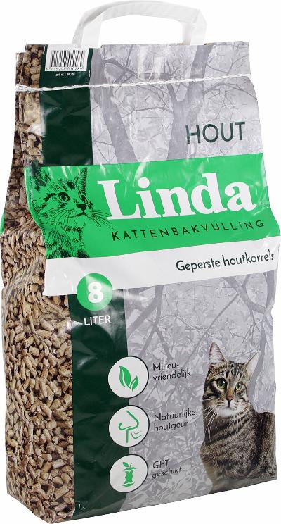 LINDA HOUT 8 LTR