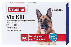 BEAPHAR VLOKILL+ HOND VANAF 11KG 6 TABL