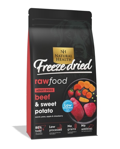 NATURAL HEALTH DOG FREEZE DRIED BEEF (150 GR.)