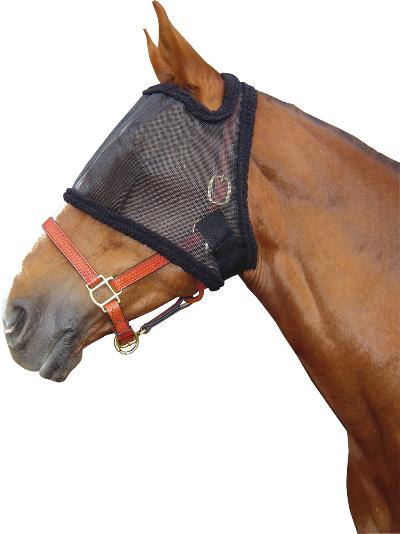 VLIEGENMASKER ZONDER OREN ZWART XS