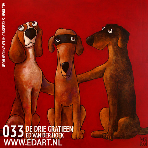 DRIE GRATIEEN