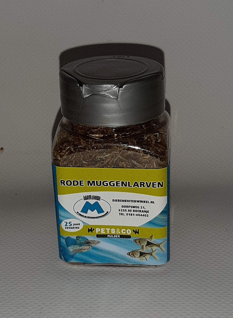 RODE MUGGENLARVEN 100 ML