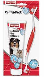 BEAPHAR TANDPASTA+BORSTEL