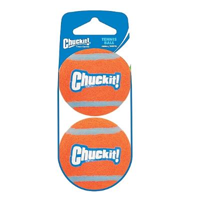 TENNISBAL 2 ST ORANJE 5 CM