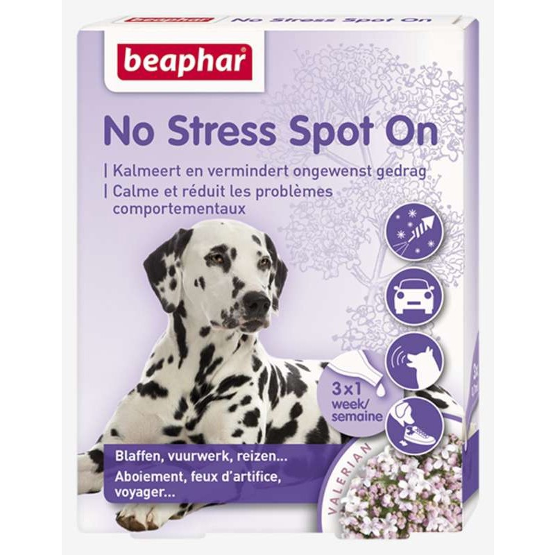 BEAPHAR NO STRESS SPOT ON HOND 3 PIP