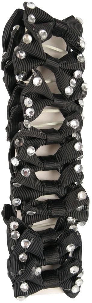 SHOW BOWS ZWART-CRYSTAL