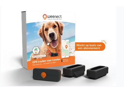 WEENECT GPS TRACKER DOG BLACK