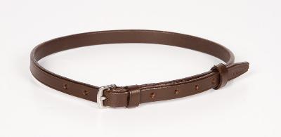 SPERRIEM LEDER, BRUIN FULL