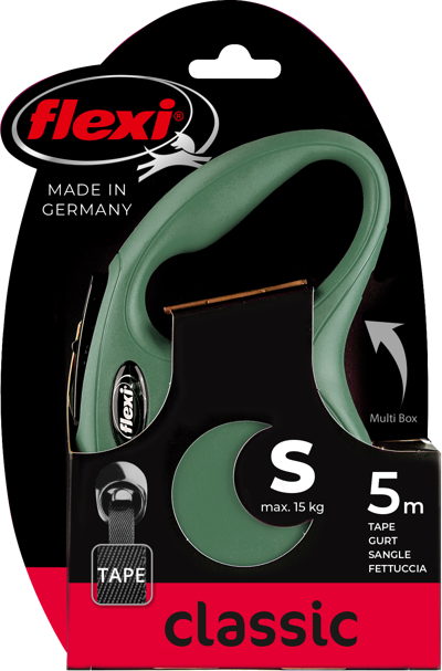 FLEXI ROLLIJN CLASSIC TAPE S 5M OLIJFGRN
