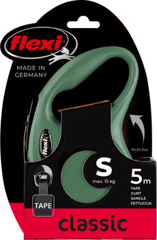 FLEXI ROLLIJN CLASSIC TAPE S 5M OLIJFGROEN