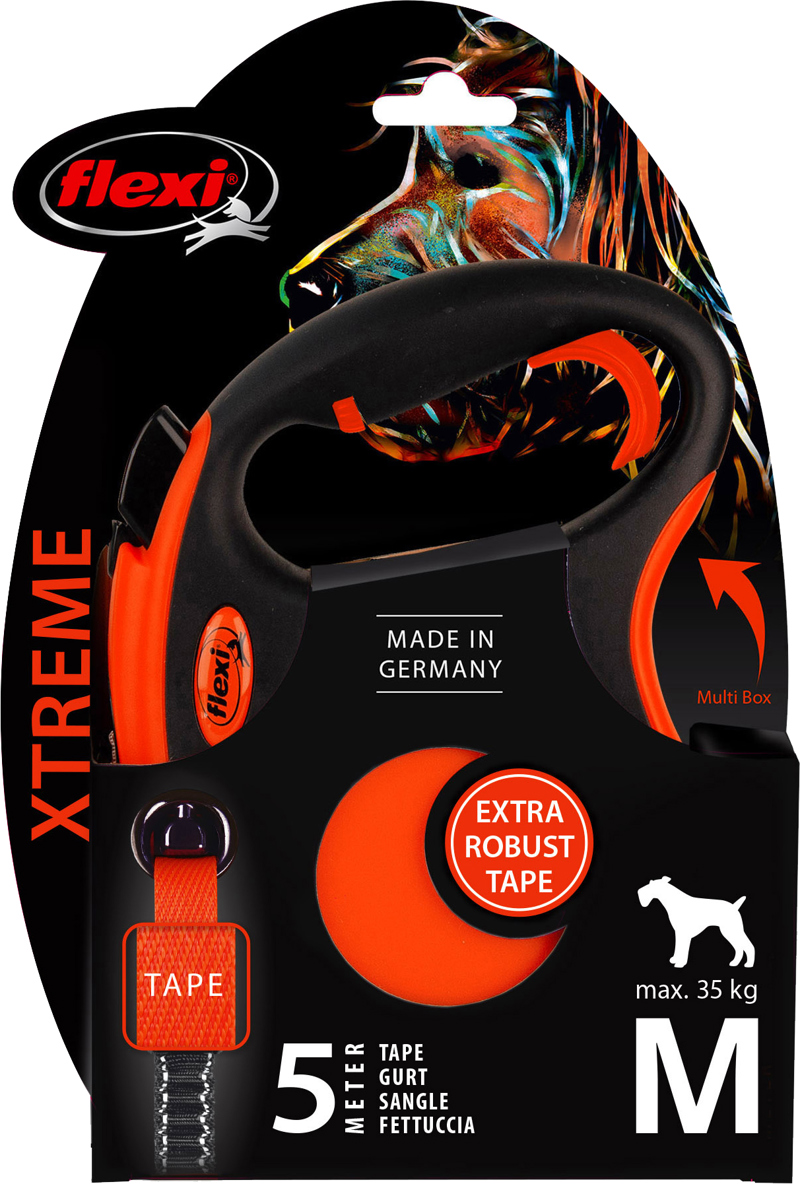 FLEXI XTREME BAND M ORANJE 5M 35KG