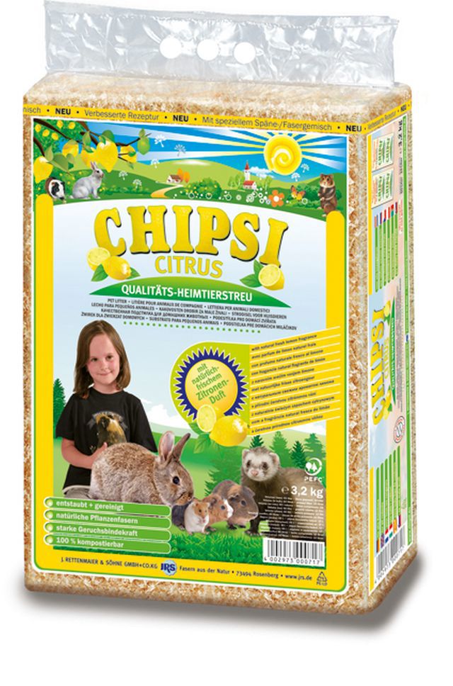 CHIPSI HOUTVEZEL CITRUS 3,20 KG