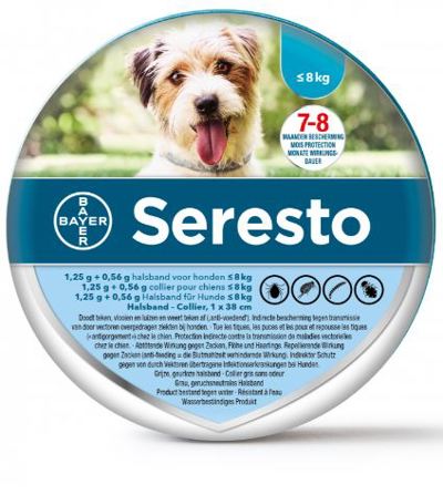 SERESTO KLEINE HOND (0-8KG)