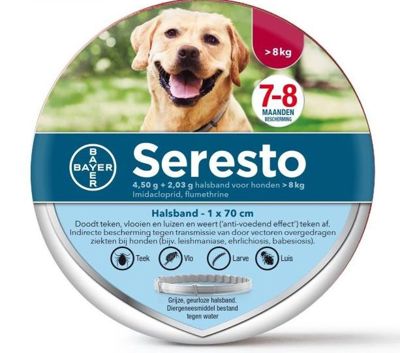 SERESTO GROTE HOND (VANAF 8KG)