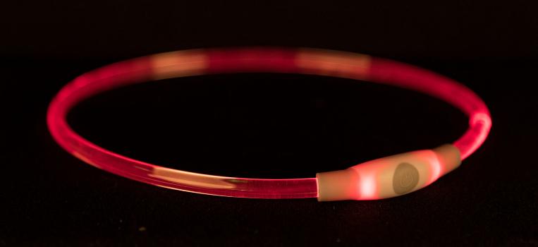 HALSBAND FLASH LICHTGEVENDE BAND MULTI 40X0,8CM