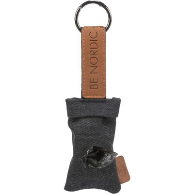 BE NORDIC POEPZAKJESDISPENSER 1X 20 ZAKJES ZWART