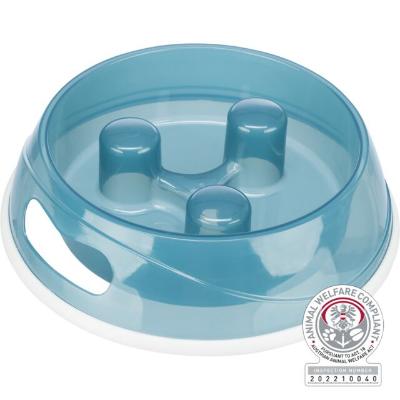 TRIXIE VOERBAK SLOW FEED ASS 23CM 900ML