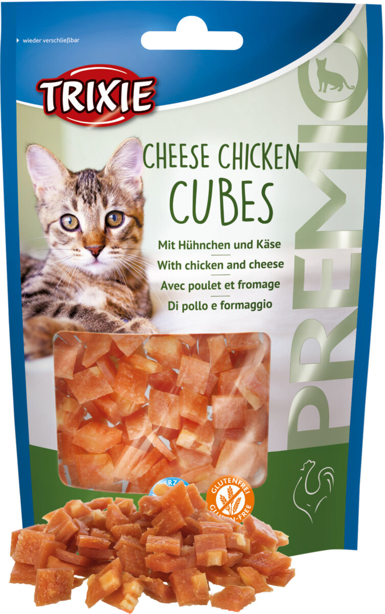 PREMIO Cheese Chicken Cubes 50gr