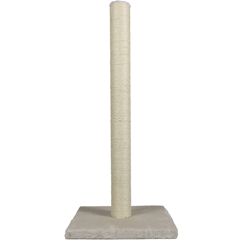 KRABPAALCLASSIC HIGHPOST GEBROKEN WIT 40X40X90CM