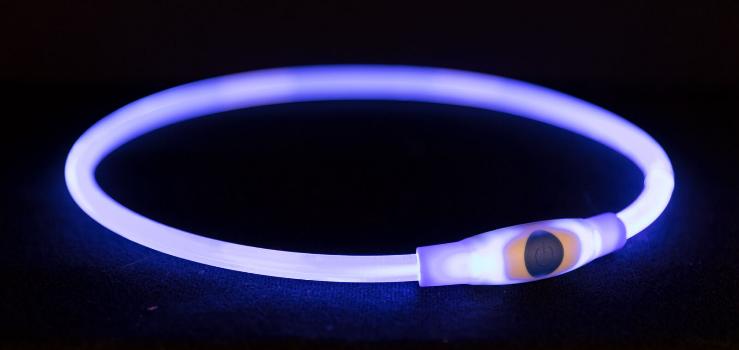Hb Flash Lichtgevende band Blauw 40X0,8Cm