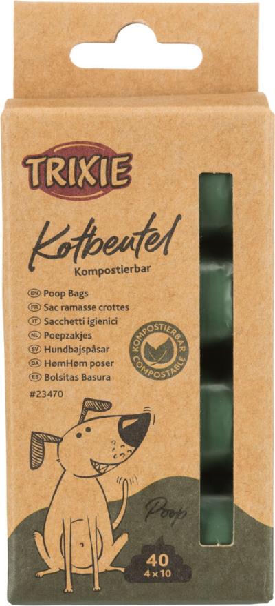 TRIXIE BIO POEPZAKJES 4X10ST