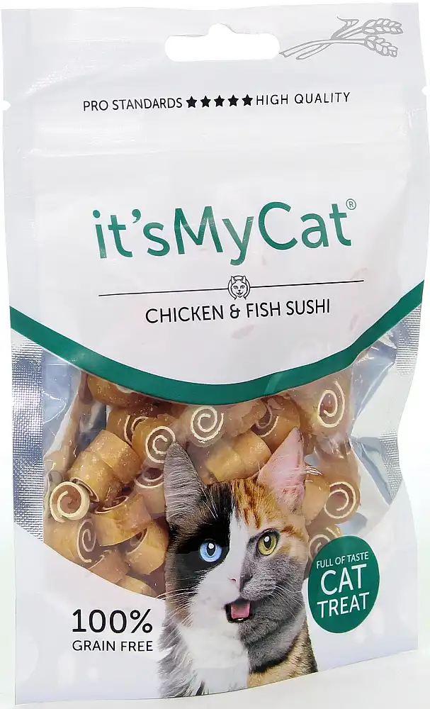 It's My Cat Chicken & Fish Sushi 50 Gr