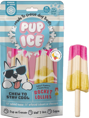 PUP ICE HOND IJSJE RAKET YOGH./AARDB./BAN.