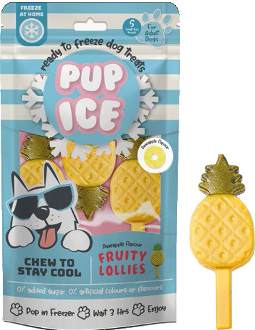 PUP ICE HOND IJSJE FRUITLOLLIE ANANAS