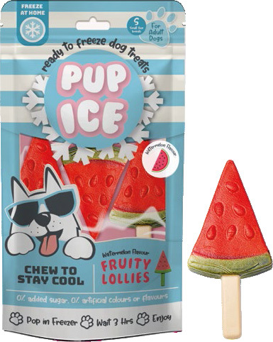 PUP ICE HOND IJSJE FRUITLOLLIE MELOEN