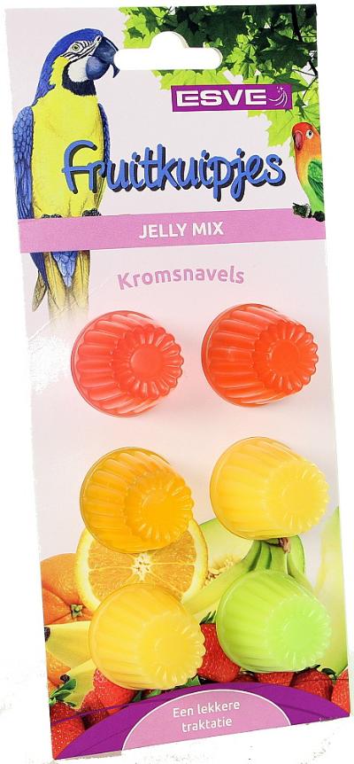 FRUITKUIPJES JELLY MIX 6 ST