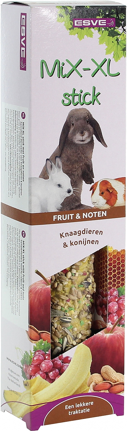 Mix-Xl Stick Knaagdier Fruit+Noten 1 St
