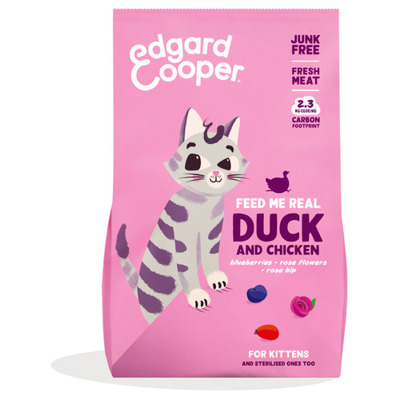 EDGARD & COOPER EC KITTEN DUCK&CHICKEN 2KG