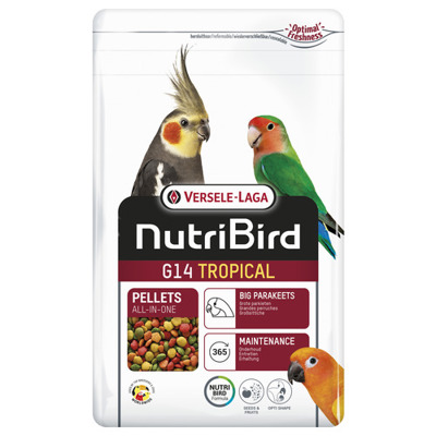 G14 TROPICAL GROTE PARKIET 1 KG