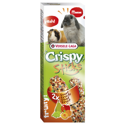 STICKS KONIJN&CAVIA FRUIT 2X55 G FRUIT