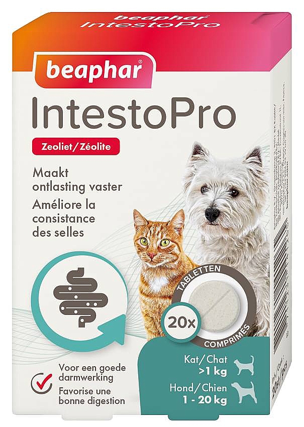 BEAPHAR INTESTOPRO HOND<20KG/KAT 20 ST