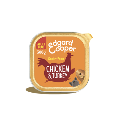 E&C HOND KUIPJE KIP/KALKOEN 300 GR