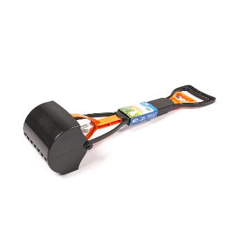 DUVO+ POOP-SCOOPER 60CM ZWART/ORANJE