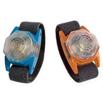 DUVO+ FLASHLIGHT OCTA USB BLAUW/ORANJE