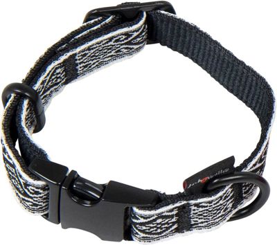JV IBIZA HALSBAND ZWART-L 20MMX31-47CM