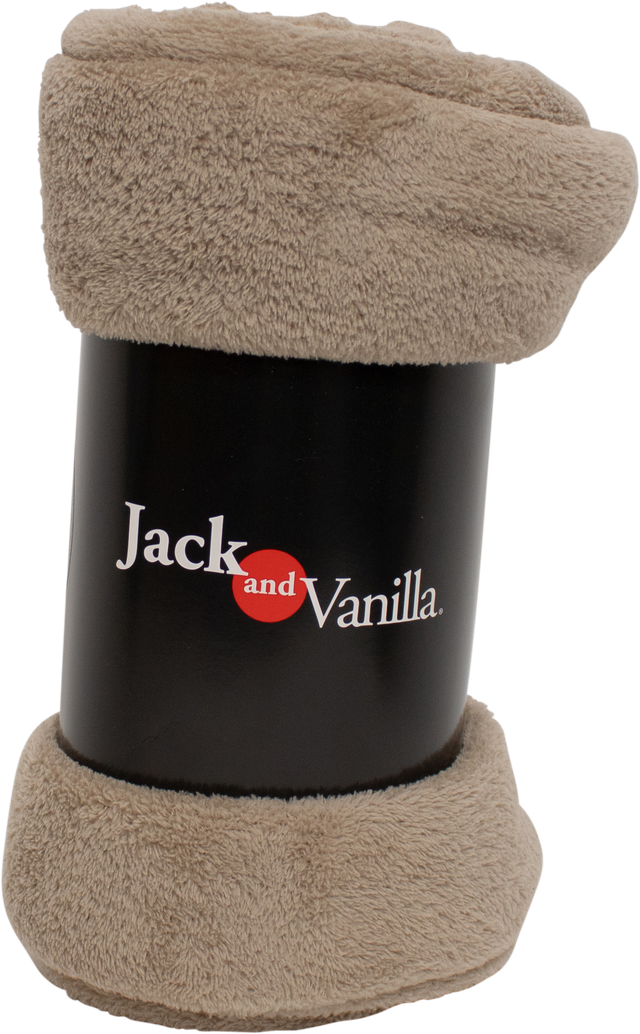 JV COCOON BLANKET TAUPE- 130CMX170CM