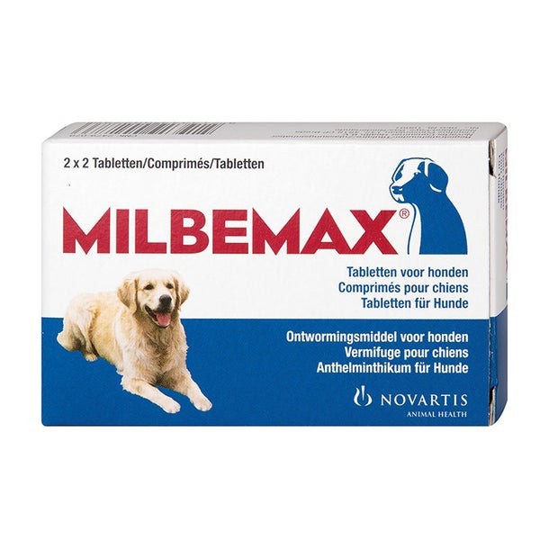 MILBEMAX GROTE HOND 2X2ST