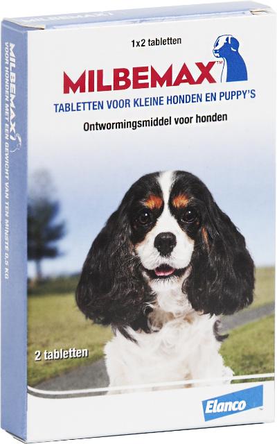 MILBEMAX HOND KLEIN 2 TABL