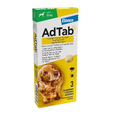 ADTAB KAUWTABLET HOND (11-22 KG) 3 TAB XS