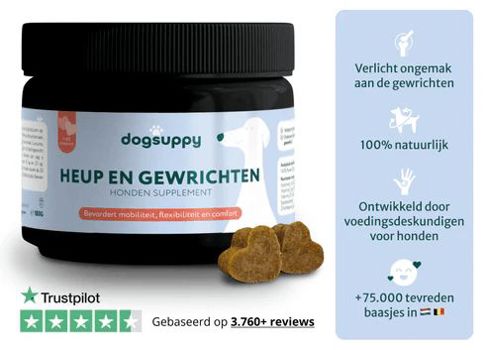 DOGSUPPY HEUP & GEWRICHTEN 60 ST