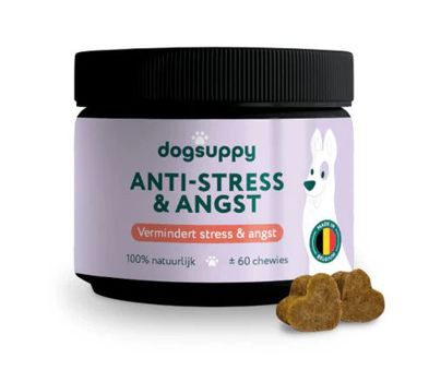 DOGSUPPY ANTI-STRESS & ANGST KIP 60 ST
